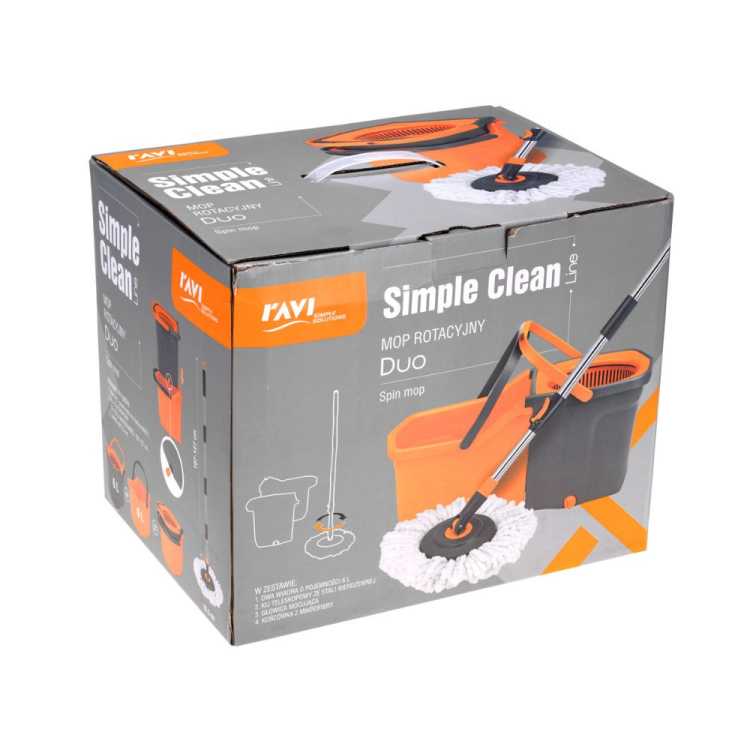 Mop rotacyjny DUO RAVI